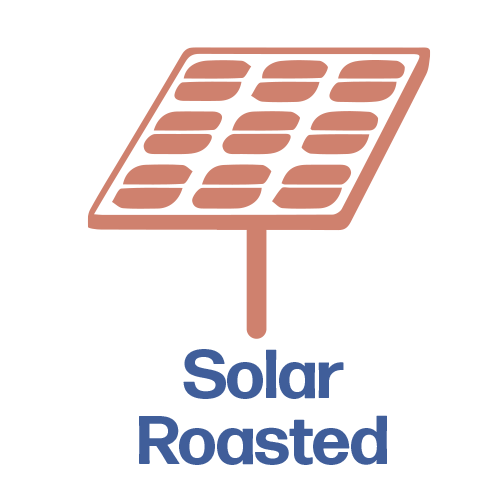 Illustrated solar panel with words 